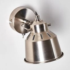 Hofstein Safari Wandleuchte Chrom gebürstet, 1-flammig -Wandleuchten Verkauf safari wandleuchte h3012963 do4 13