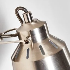 Hofstein Safari Wandleuchte Chrom gebürstet, 1-flammig -Wandleuchten Verkauf safari wandleuchte h3012963 do4 21