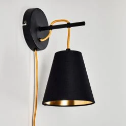 Hofstein Saillon Wandleuchte Schwarz, 1-flammig 36 Hofstein Saillon Wandleuchte Schwarz, 1-flammig -Wandleuchten Verkauf saillon wandleuchte h3278802 11