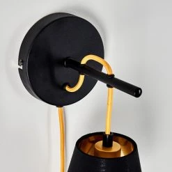 Hofstein Saillon Wandleuchte Schwarz, 1-flammig 39 Hofstein Saillon Wandleuchte Schwarz, 1-flammig -Wandleuchten Verkauf saillon wandleuchte h3278802 14