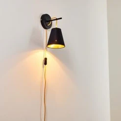 Hofstein Saillon Wandleuchte Schwarz, 1-flammig 47 Hofstein Saillon Wandleuchte Schwarz, 1-flammig -Wandleuchten Verkauf saillon wandleuchte h3278802 22