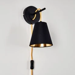 Hofstein Saillon Wandleuchte Schwarz, 1-flammig 30 Hofstein Saillon Wandleuchte Schwarz, 1-flammig -Wandleuchten Verkauf saillon wandleuchte h3278802 5