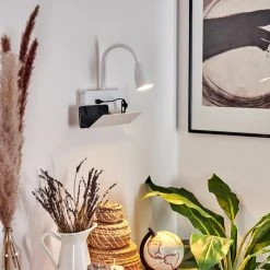 Hofstein Sarnen Wandleuchte Weiß, 1-flammig 20 Hofstein Sarnen Wandleuchte Weiß, 1-flammig -Wandleuchten Verkauf sarnen wandleuchte h3549049 8