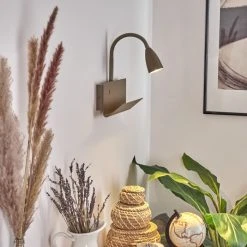 Hofstein Sarnen Wandleuchte Khaki, 1-flammig -Wandleuchten Verkauf sarnen wandleuchte h3549063 10