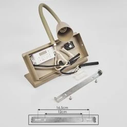 Hofstein Sarnen Wandleuchte Khaki, 1-flammig -Wandleuchten Verkauf sarnen wandleuchte h3549063 4