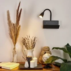 Hofstein Sarnen Wandleuchte Schwarz, 1-flammig 18 Hofstein Sarnen Wandleuchte Schwarz, 1-flammig -Wandleuchten Verkauf sarnen wandleuchte h3549087 6