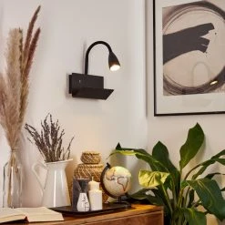 Hofstein Sarnen Wandleuchte Schwarz, 1-flammig 21 Hofstein Sarnen Wandleuchte Schwarz, 1-flammig -Wandleuchten Verkauf sarnen wandleuchte h3549087 9