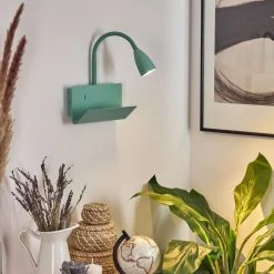 Hofstein Sarnen Wandleuchte Blau, 1-flammig -Wandleuchten Verkauf sarnen wandleuchte h3549100 10