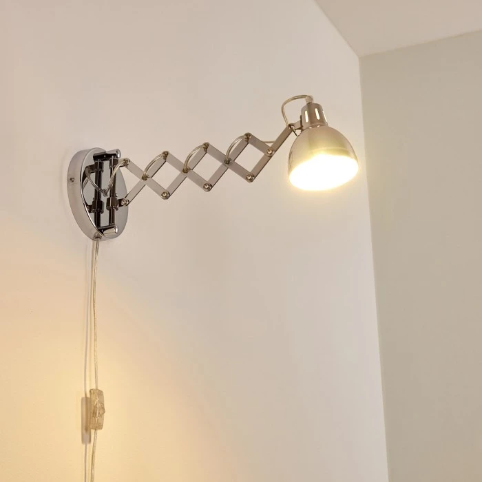 Hofstein Saxon Wandleuchte Chrom, 1-flammig 16 Hofstein Saxon Wandleuchte Chrom, 1-flammig - Image 16