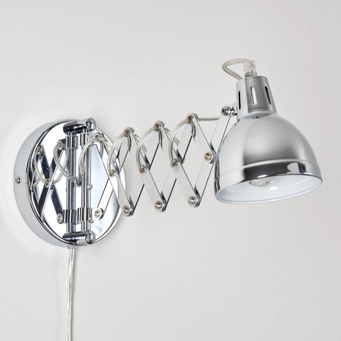 Hofstein Saxon Wandleuchte Chrom, 1-flammig 18 Hofstein Saxon Wandleuchte Chrom, 1-flammig - Image 18