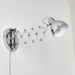 Hofstein Saxon Wandleuchte Chrom, 1-flammig 44 Hofstein Saxon Wandleuchte Chrom, 1-flammig -Wandleuchten Verkauf saxon wandleuchte h3279885 do1 20