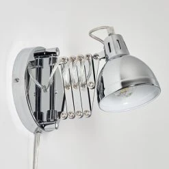 Hofstein Saxon Wandleuchte Chrom, 1-flammig 47 Hofstein Saxon Wandleuchte Chrom, 1-flammig -Wandleuchten Verkauf saxon wandleuchte h3279885 do1 23