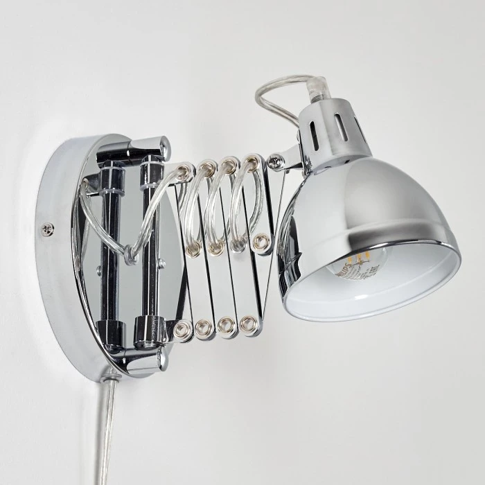 Hofstein Saxon Wandleuchte Chrom, 1-flammig 24 Hofstein Saxon Wandleuchte Chrom, 1-flammig - Image 24