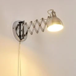 Hofstein Saxon Wandleuchte Chrom, 1-flammig 30 Hofstein Saxon Wandleuchte Chrom, 1-flammig -Wandleuchten Verkauf saxon wandleuchte h3279885 do1 6