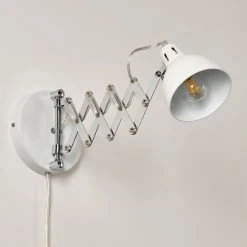 Hofstein Saxon Wandleuchte Weiß, 1-flammig -Wandleuchten Verkauf saxon wandleuchte h3279908 do1 4