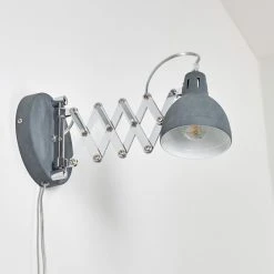 Hofstein Saxon Wandleuchte Grau, 1-flammig -Wandleuchten Verkauf saxon wandleuchte h3279922 do1 17