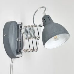 Hofstein Saxon Wandleuchte Grau, 1-flammig -Wandleuchten Verkauf saxon wandleuchte h3279922 do1 20