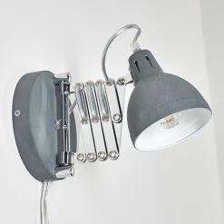 Hofstein Saxon Wandleuchte Grau, 1-flammig -Wandleuchten Verkauf saxon wandleuchte h3279922 do1 23