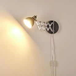 Hofstein Saxon Wandleuchte Grau, 1-flammig -Wandleuchten Verkauf saxon wandleuchte h3279922 do1 6