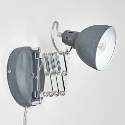 Hofstein Saxon Wandleuchte Grau, 1-flammig -Wandleuchten Verkauf saxon wandleuchte h3279922 do1 8