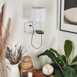 Hofstein Schonenwerd Wandleuchte Weiß, 1-flammig -Wandleuchten Verkauf schonenwerd wandleuchte h3549612 1