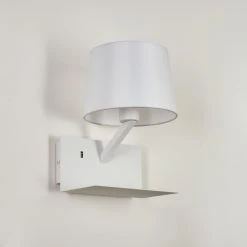 Hofstein Schonenwerd Wandleuchte Weiß, 1-flammig -Wandleuchten Verkauf schonenwerd wandleuchte h3549612 7