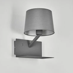 Hofstein Schonenwerd Wandleuchte Grau, 1-flammig -Wandleuchten Verkauf schonenwerd wandleuchte h3557068 7