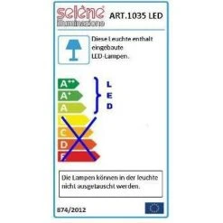 Selene IONICA Wandleuchte LED Gold, 1-flammig -Wandleuchten Verkauf selene ionica wandleuchte 1035 led 006 8