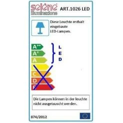Selene LOTO Wandleuchte LED Weiß, 1-flammig -Wandleuchten Verkauf selene loto wandleuchte 1026 led 011 3