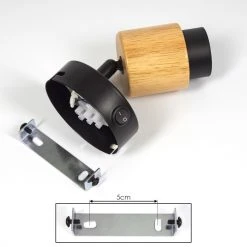 Hofstein Sezze Wandleuchte Schwarz, 1-flammig -Wandleuchten Verkauf sezze wandleuchte h3403174 4