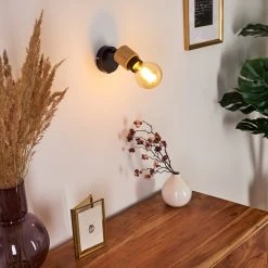 Hofstein Sezze Wandleuchte Schwarz, 1-flammig -Wandleuchten Verkauf sezze wandleuchte h3403174 6