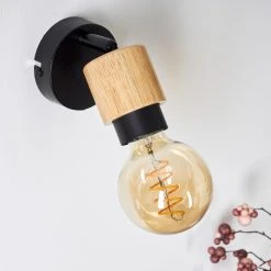 Hofstein Sezze Wandleuchte Schwarz, 1-flammig -Wandleuchten Verkauf sezze wandleuchte h3403174 7