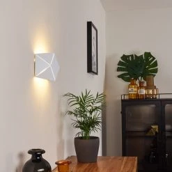 Hofstein Shouver Wandleuchte LED Weiß, 1-flammig -Wandleuchten Verkauf shouver wandleuchte h3375204 11