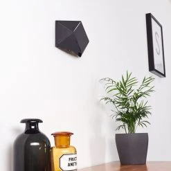 Hofstein Shouver Wandleuchte LED Schwarz, 1-flammig -Wandleuchten Verkauf shouver wandleuchte h3375228 12