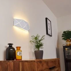 Hofstein Shouver Wandleuchte LED Weiß, 1-flammig -Wandleuchten Verkauf shouver wandleuchte h3375242 9