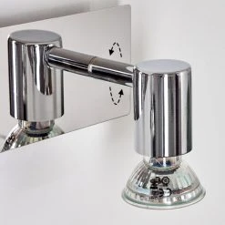 Hofstein Sibarco Wandleuchte LED Chrom, 2-flammig 12 Hofstein Sibarco Wandleuchte LED Chrom, 2-flammig -Wandleuchten Verkauf sibarco wandleuchte h3548196 2