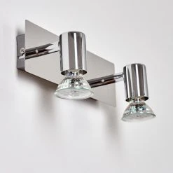 Hofstein Sibarco Wandleuchte LED Chrom, 2-flammig 16 Hofstein Sibarco Wandleuchte LED Chrom, 2-flammig -Wandleuchten Verkauf sibarco wandleuchte h3548196 6