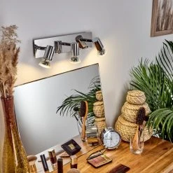 Hofstein Sibarco Wandleuchte LED Chrom, 3-flammig -Wandleuchten Verkauf sibarco wandleuchte h3548219 6