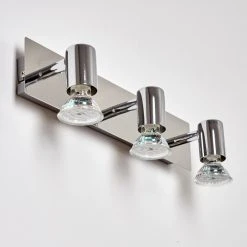 Hofstein Sibarco Wandleuchte LED Chrom, 3-flammig -Wandleuchten Verkauf sibarco wandleuchte h3548219 7