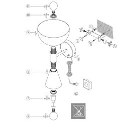 Steinhauer Anne Fastlåst Wandleuchte Schwarz, 2-flammig -Wandleuchten Verkauf steinhauer anne fastl st wandleuchte 2570zw 8