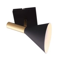 Steinhauer Anne's choice Wandleuchte LED Messing, Schwarz, 1-flammig -Wandleuchten Verkauf steinhauer anne s choice wandleuchte 2491zw 4