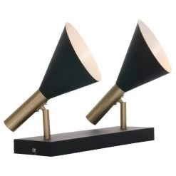 Steinhauer Anne's choice Wandleuchte LED Messing, Schwarz, 2-flammig -Wandleuchten Verkauf steinhauer anne s choice wandleuchte 2492zw 3