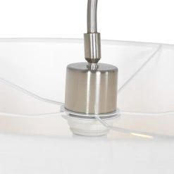 Steinhauer Gramineus Wandleuchte Edelstahl, Weiß, 1-flammig -Wandleuchten Verkauf steinhauer gramineus wandleuchte 9328st 4