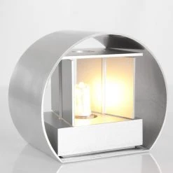 Steinhauer Muro Wandleuchte LED Edelstahl, 1-flammig -Wandleuchten Verkauf steinhauer muro wandleuchte 3364st 13