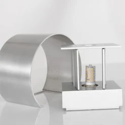 Steinhauer Muro Wandleuchte LED Edelstahl, 1-flammig -Wandleuchten Verkauf steinhauer muro wandleuchte 3364st 8