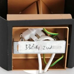 Steinhauer Muro Wandleuchte LED Schwarz, 1-flammig -Wandleuchten Verkauf steinhauer muro wandleuchte 3364zw 6