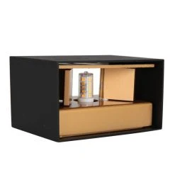 Steinhauer Muro Wandleuchte LED Schwarz, 1-flammig -Wandleuchten Verkauf steinhauer muro wandleuchte 3365zw 6