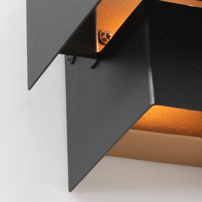 Steinhauer Muro Wandleuchte LED Schwarz, 1-flammig 9 Steinhauer Muro Wandleuchte LED Schwarz, 1-flammig - Image 9