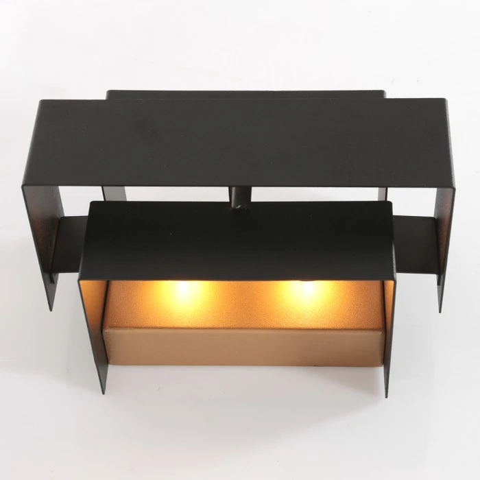 Steinhauer Muro Wandleuchte LED Schwarz, 2-flammig 4 Steinhauer Muro Wandleuchte LED Schwarz, 2-flammig - Image 4