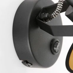 Steinhauer Ornoir Wandleuchte Schwarz, 1-flammig -Wandleuchten Verkauf steinhauer ornoir wandleuchte 3333zw 7